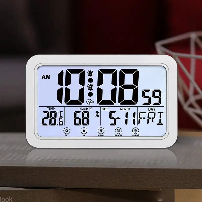 Horloge avec Température et Humidité - horloge-industrielle