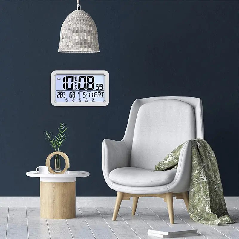 Horloge avec Température et Humidité - horloge-industrielle