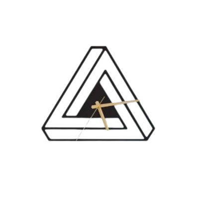 Horloge Triangulaire