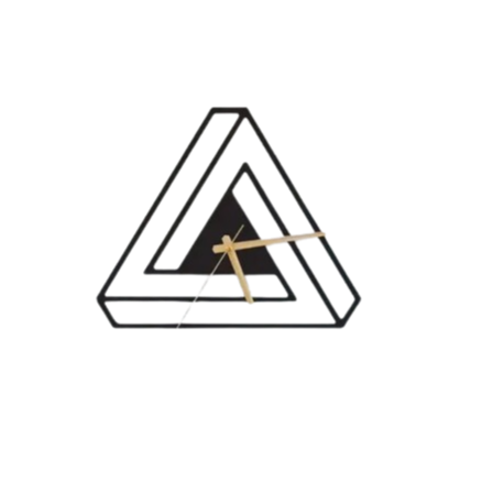 Horloge Triangulaire