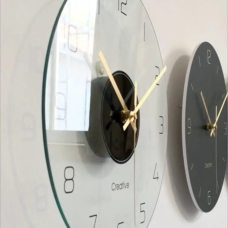 horloge en verre - horloge-industrielle