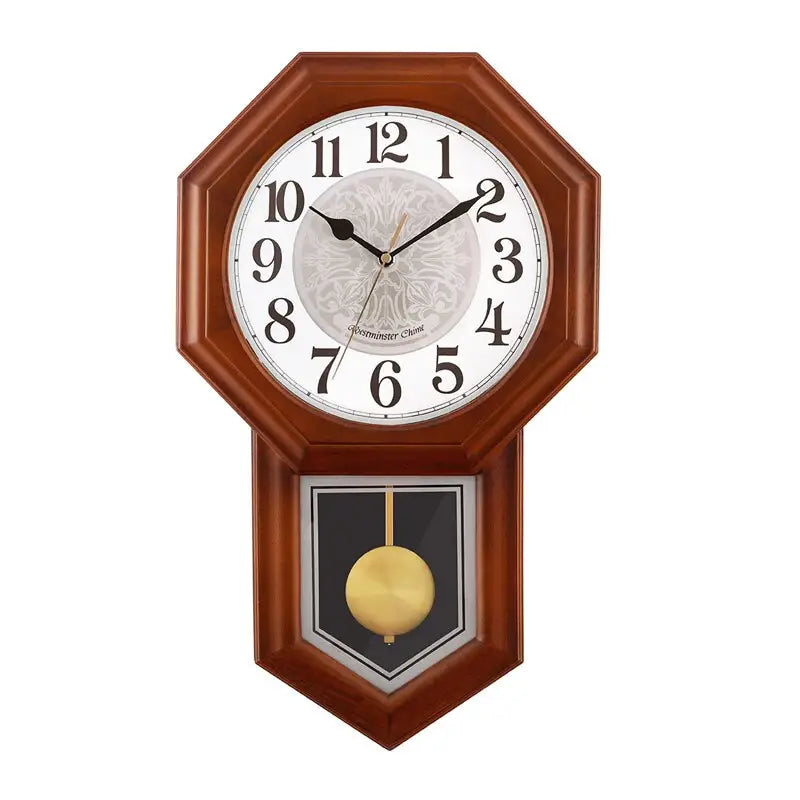 Pendule Horloge Murale 50 x 31 cm — Plastique ou Bois
